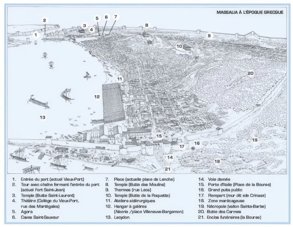 Alix_Massalia_plan_époque grecque-