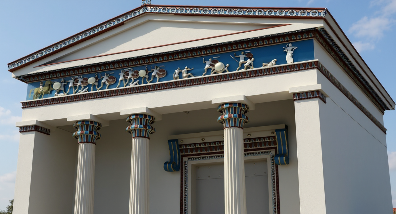 Temple des marseillais a Delphes